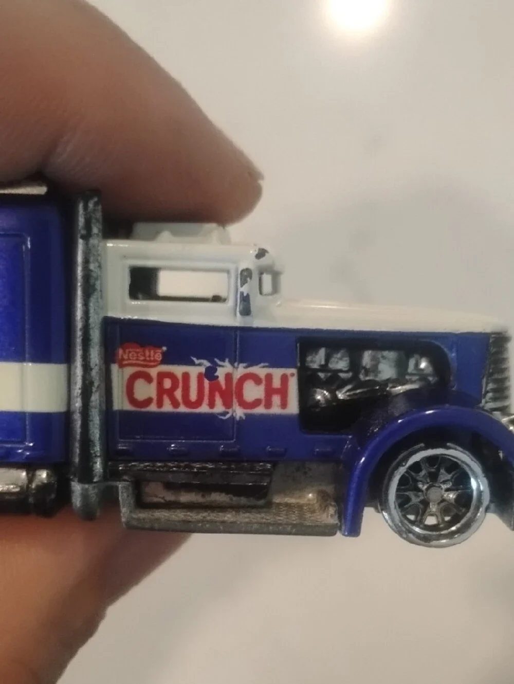 Nestle Cruch Blue Toy Semi Truck - Kids Toy